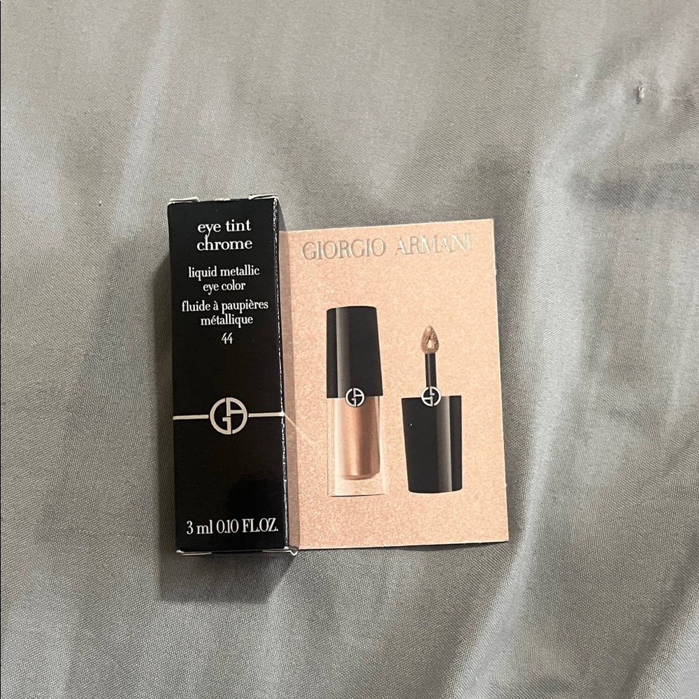 Giorgio Armani Eye Tint Chrome NIB - Liquid Metallic Gold